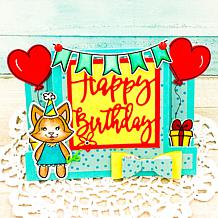 The Stamps of Life Center Step Card Die Set