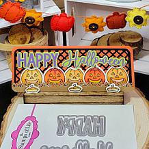 The Stamps of Life Cheerful Halloween Word Die Set