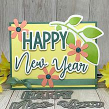 The Stamps of Life Cheerful Happy New Year Die Set