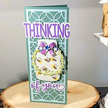 The Stamps of Life Cheerful Thinking of You Die Set