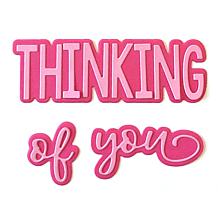The Stamps of Life Cheerful Thinking of You Die Set