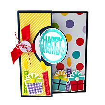 The Stamps of Life Circle Flip It Die Card Folds to A2 DIY Craft Dies