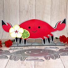 The Stamps of Life Crab Shaped Card Slimline Fold-it