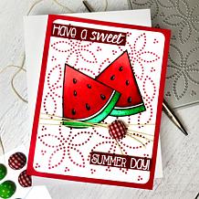 The Stamps of Life Dotted Flower Background Die Set