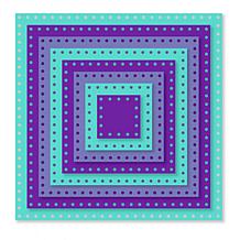 The Stamps of Life Dotted Squares Die Set
