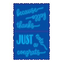The Stamps of Life Everyday Deckle Edge A2 Card Die Set