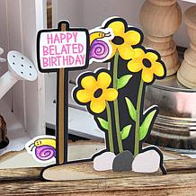 The Stamps of Life Flowers with Sign Background Die Set