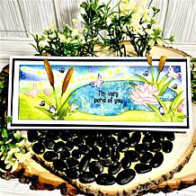 The Stamps of Life Frog Background Die Set