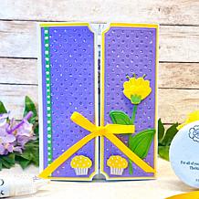 The Stamps of Life Gate Fold Peek-a-Boo Interactive A2 Card Die Set