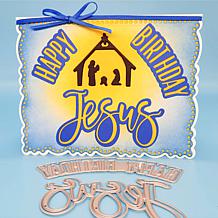 The Stamps of Life - Happy Birthday Jesus Die Set