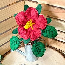 The Stamps of Life Hibiscus A2 Shaped Card Fold-it Die Set