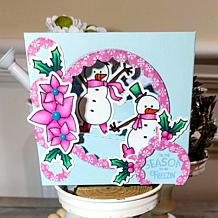 The Stamps of Life Inside Scallop Circles Die Set