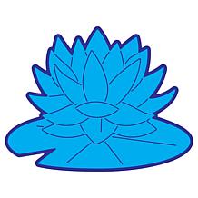 The Stamps of Life Lily Pad A2 Shaped Card Fold-it Die Set