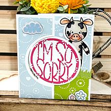 The Stamps of Life Little Peeps Cow Clear Stamp Set