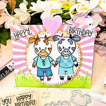 The Stamps of Life Little Peeps Cow Clear Stamp Set