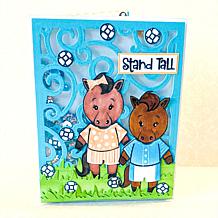 The Stamps of Life Little Peeps Giraffe & Horse Dies