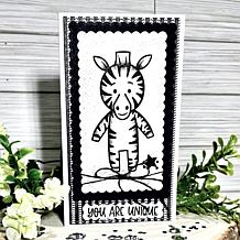 The Stamps of Life Little Peeps Zebra Clear Stamp Set