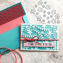 The Stamps of Life Mini A1 Flower & Vine Card Base Die Set