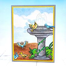 The Stamps of Life morebirdbath2stamp Dies