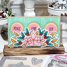 The Stamps of Life MoreHollyWreath2Stamp Dies