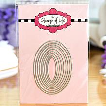 The Stamps of Life Oval Die Cuts Set of 9