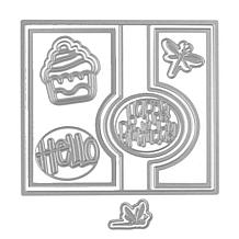 The Stamps of Life Oval Flip-it Card Die Set