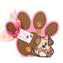 The Stamps of Life Paw Print Fold-It Die