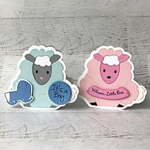 The Stamps of Life Pudgie Sheep Fold-it Die Set