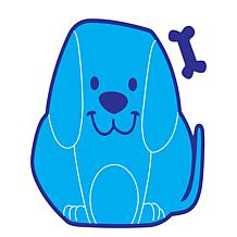 The Stamps of Life Puppy A2 Shaped Card Fold-it Die Set