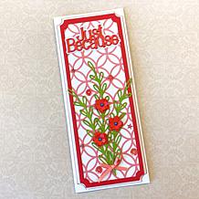 The Stamps of Life Reverse Corner Slimline Die Set