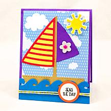 The Stamps of Life Sailboat Fold It Die Set