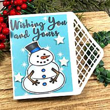 The Stamps of Life - Santa & Snowman Pudgie Stamps