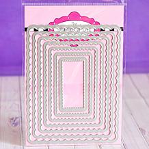 The Stamps of Life Scalloped Rectangles Die Cuts