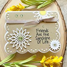 The Stamps of Life Single Scallop A2 Card Die Set