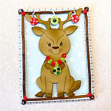 The Stamps of Life Sitting Reindeer Fold-it