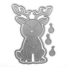 The Stamps of Life Sitting Reindeer Fold-it