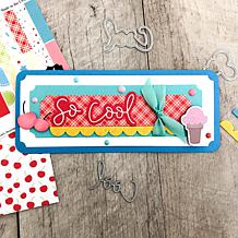 The Stamps of Life So Cool Word Die Set