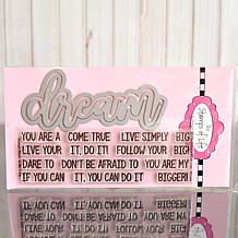 The Stamps of Life Statement Dream Stamp and Die Combo Pack