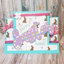 The Stamps of Life Statement Easter Script Stamp and Die Combo Pack