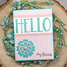 The Stamps of Life Striped Alphabet Die Set