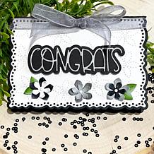 The Stamps of Life Tall and Skinny Congrats Word Die Set