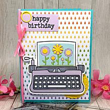 The Stamps of Life Typewriter 2 Stamp