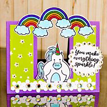 The Stamps of Life Unicorn Pudgie Stamp and Die Combo Pack