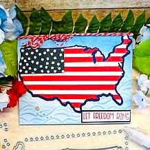 The Stamps of Life USA Shaped Card Fold-it Die Set