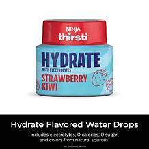 Thirsti HYDRATE Strawberry Kiwi Flavored Water Drops (Sweetened)