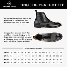 Thomas & Vine Men's Jarett Wingtip Ankle Boot
