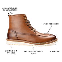 Thomas & Vine Men's Mitchell Moc Toe Ankle Boot