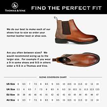 Thomas & Vine Men's Oswald Plain Toe Chelsea Boot