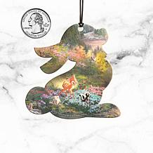 Thomas Kinkade Disney Shaped Acrylic Hanging Print - Bambi's 1st Year