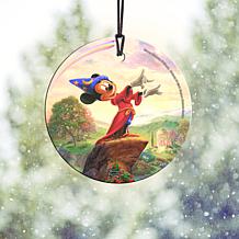 TK Disney Mickey Mouse Hanging Glass Print Ornament -  Fantasia